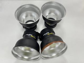 Lot 108  
            Marchington - Delivery or Collection 

                
4X PROFOTO ZOOM REFLECTORS STUDIO LIGHTING ACCESSORIES. [JPTM147902]