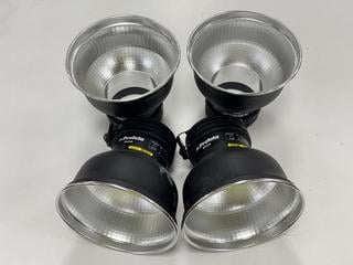 Lot 109  
            Marchington - Delivery or Collection 

                
4X PROFOTO ZOOM REFLECTORS STUDIO LIGHTING ACCESSORIES. [JPTM147892]