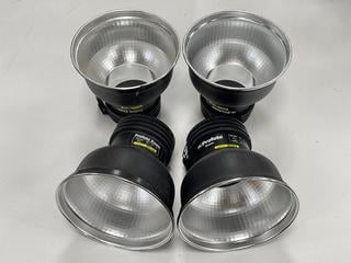Lot 111  
            Marchington - Delivery or Collection 

                
4X PROFOTO ZOOM REFLECTORS STUDIO LIGHTING ACCESSORIES. [JPTM147940]