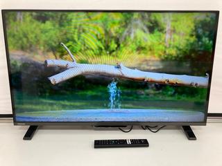 Lot 14  
            Marchington - Delivery or Collection 

                
TOSHIBA FIRE 40" TV (ORIGINAL RRP - £169): MODEL NO 40LF2F53DB (WITH REMOTE, STAN...