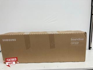 Lot 20  
            Marchington - Delivery or Collection 

                
SAMSUNG HW-Q930F 9.1.4CH WIRELESS SOUNDBAR WITH DOLBY ATMOS, DTS VIRTUAL:X WIRELE...