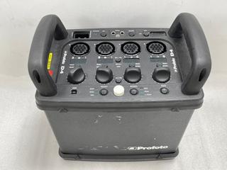 Lot 63  
            Marchington - Delivery or Collection 

                
PROFOTO D4 2400 AIR STUDIO FLASH GENERATOR. (POWER CABLE NOT INCLUDED) [JPTM146894]