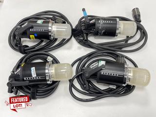 Lot 71  
            Marchington - Delivery or Collection 

                
4X PROFOTO ACUTE D4 FLASH HEADS. [JPTM148037]