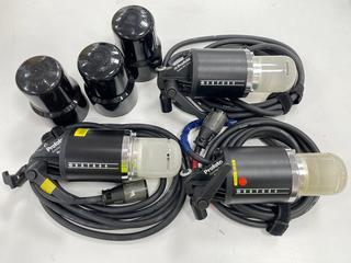 Lot 72  
            Marchington - Delivery or Collection 

                
3X PROFOTO ACUTE D4 FLASH HEADS. [JPTM147583]