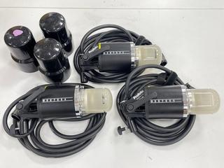 Lot 75  
            Marchington - Delivery or Collection 

                
3X PROFOTO ACUTE D4 FLASH HEADS. [JPTM147567]