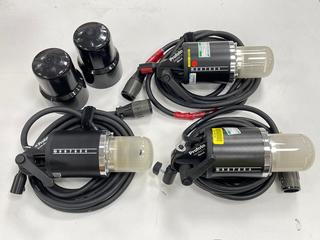 Lot 76  
            Marchington - Delivery or Collection 

                
3X PROFOTO ACUTE D4 FLASH HEADS. [JPTM147318]
