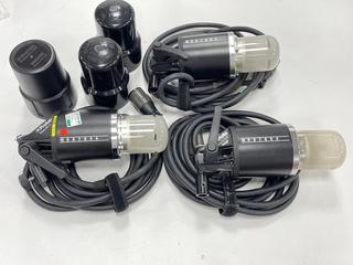 Lot 79  
            Marchington - Delivery or Collection 

                
3X PROFOTO ACUTE D4 FLASH HEADS. [JPTM147956]