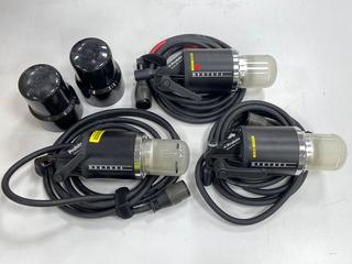 Lot 82  
            Marchington - Delivery or Collection 

                
3X PROFOTO ACUTE D4 FLASH HEADS. [JPTM147313]