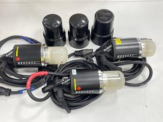 Lot 83  
            Marchington - Delivery or Collection 

                
3X PROFOTO ACUTE D4 FLASH HEADS. [JPTM147118]