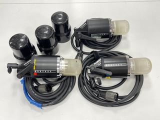 Lot 84  
            Marchington - Delivery or Collection 

                
3X PROFOTO ACUTE D4 FLASH HEADS. [JPTM147958]