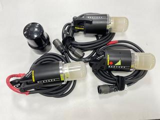 Lot 88  
            Marchington - Delivery or Collection 

                
3X PROFOTO ACUTE D4 FLASH HEADS. [JPTM147979]
