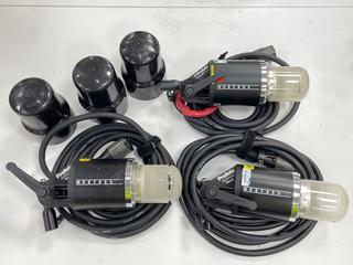 Lot 90  
            Marchington - Delivery or Collection 

                
3X PROFOTO ACUTE D4 FLASH HEADS. [JPTM147581]