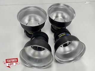 Lot 93  
            Marchington - Delivery or Collection 

                
4X PROFOTO ZOOM REFLECTORS STUDIO LIGHTING ACCESSORIES. [JPTM147949]
