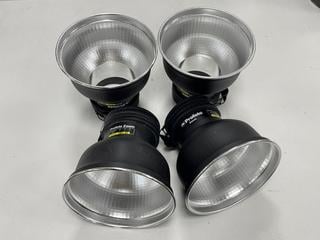 Lot 99  
            Marchington - Delivery or Collection 

                
4X PROFOTO ZOOM REFLECTORS STUDIO LIGHTING ACCESSORIES. [JPTM147921]