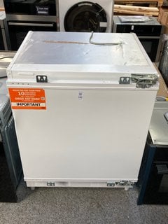 Lot 140  
            Marchington SR11 - Delivery or Collection 

                
BEKO INTEGRATED UNDER COUNTER LARDER FRIDGE MODEL : L60130B: LOCATION - D2