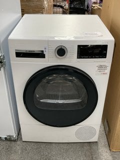 Lot 16  
            Marchington SR11 - Delivery or Collection 
                
BOSCH 9KG HEAT PUMP TUMBLE DRYER: MODEL WQG245A0GB - ORIGINAL RRP £799: LOCATION ...