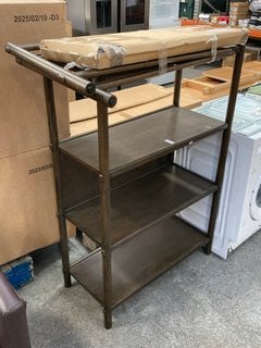Lot 241  
            Marchington SR11 - Delivery or Collection 

                
JOHN LEWIS & PARTNERS BELLEVUE MEDIUM SHELVING UNIT IN DARK OAK - ORIGINAL RRP - ...