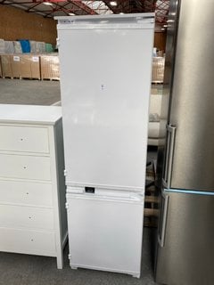 Lot 24  
            Marchington SR11 - Delivery or Collection 
                
BEKO INTEGRATED FRIDGE FREEZER: MODEL BCFD473 - ORIGINAL RRP £499: LOCATION - B4