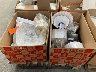 Lot 256  
            Marchington SR11 - Delivery or Collection 

                
PALLET OF ASSORTED ITEMS TO INCLUDE JOHN LEWIS & PARTNERS BLAKELY TOUCH LAMP IN A...