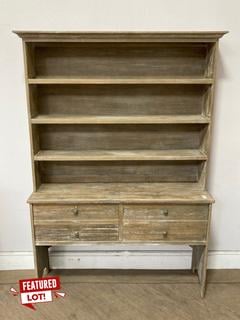 Lot 259  
            Marchington SR11 - Delivery or Collection 

                
COX & COX FARUM SIDEBOARD & SHELF IN RECYCLED PINE - ORIGINAL RRP - £1375: LOCATI...