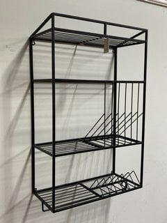 Lot 266  
            Marchington SR11 - Delivery or Collection 

                
COX & COX MEDIUM INDUSTRIAL STYLE IRON WALL SHELF - ORIGINAL RRP - £125: LOCATION...