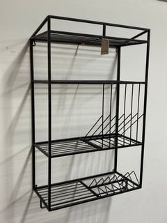 Lot 272  
            Marchington SR11 - Delivery or Collection 

                
COX & COX MEDIUM INDUSTRIAL STYLE IRON WALL SHELF - ORIGINAL RRP - £125: LOCATION...