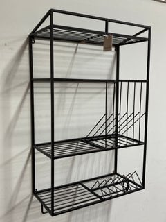 Lot 274  
            Marchington SR11 - Delivery or Collection 

                
COX & COX MEDIUM INDUSTRIAL STYLE IRON WALL SHELF - ORIGINAL RRP - £125: LOCATION...