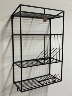 Lot 275  
            Marchington SR11 - Delivery or Collection 

                
COX & COX MEDIUM INDUSTRIAL STYLE IRON WALL SHELF - ORIGINAL RRP - £125: LOCATION...
