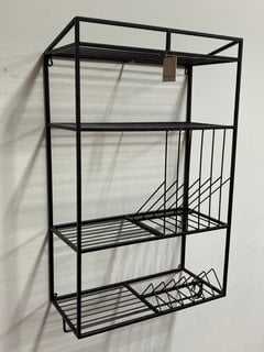 Lot 278  
            Marchington SR11 - Delivery or Collection 

                
COX & COX MEDIUM INDUSTRIAL STYLE IRON WALL SHELF - ORIGINAL RRP - £125: LOCATION...