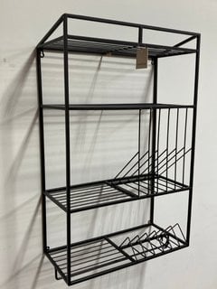 Lot 282  
            Marchington SR11 - Delivery or Collection 

                
COX & COX MEDIUM INDUSTRIAL STYLE IRON WALL SHELF - ORIGINAL RRP - £125: LOCATION...