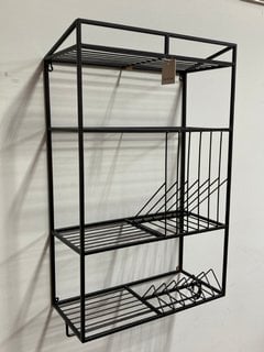 Lot 284  
            Marchington SR11 - Delivery or Collection 

                
COX & COX MEDIUM INDUSTRIAL STYLE IRON WALL SHELF - ORIGINAL RRP - £125: LOCATION...