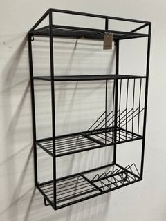 Lot 285  
            Marchington SR11 - Delivery or Collection 

                
COX & COX MEDIUM INDUSTRIAL STYLE IRON WALL SHELF - ORIGINAL RRP - £125: LOCATION...