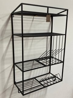 Lot 286  
            Marchington SR11 - Delivery or Collection 

                
COX & COX MEDIUM INDUSTRIAL STYLE IRON WALL SHELF - ORIGINAL RRP - £125: LOCATION...