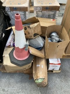 Lot 330  
            Marchington SR11 - Delivery or Collection 

                
PALLET OF ASSORTED ITEMS TO INCLUDE BESTWAY FILTER PUMP: LOCATION - B3 (KERBSIDE ...
