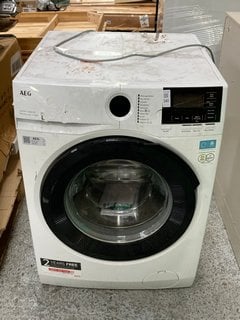 Lot 341  
            Marchington SR11 - Delivery or Collection 

                
AEG 6000 PROSENSE 10KG WASHING MACHINE: MODEL LFR61144B - ORIGINAL RRP £599: LOCA...