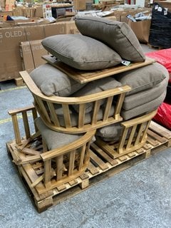 Lot 351  
            Marchington SR11 - Delivery or Collection 

                
QTY OF COX & COX OUTDOOR FURNITURE ITEMS: LOCATION - A5 (KERBSIDE PALLET DELIVERY)