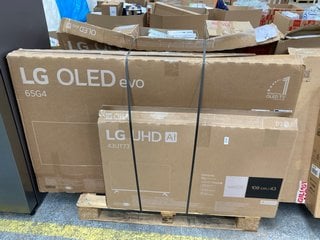 Lot 354  
            Marchington SR11 - Collection 

                
(COLLECTION ONLY) PALLET OF ASSORTED TV'S SPARES & REPAIRS WITH MAINBOARDS REMOVE...