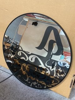 Lot 356  
            Marchington SR11 - Delivery or Collection 

                
MODERN CONTEMPORARY STYLE ROUND WALL MIRROR: LOCATION - A1W