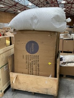 Lot 367  
            Marchington SR11 - Delivery or Collection 

                
PALLET OF ASSORTED ITEMS TO INCLUDE ASPIRE SMALL DOUBLE NATURAL LINEN OTTOMAN BED...