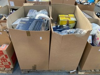 Lot 420  
            Marchington SR11 - Delivery or Collection 

                
PALLET OF ASSORTED ITEMS TO INCLUDE DELONGHI BALLERINA FOUR SLICE TOASTER: LOCATI...