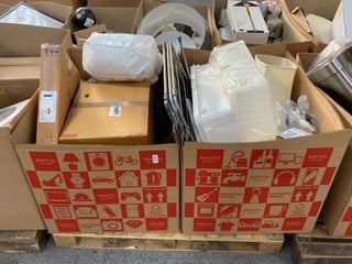Lot 422  
            Marchington SR11 - Delivery or Collection 

                
PALLET OF ASSORTED ITEMS TO INCLUDE JOHN LEWIS & PARTNERS SCANDI 50CM ROUND SILVE...