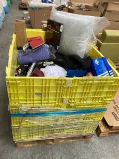 Lot 506  
            Marchington SR11 - Delivery or Collection 

                
PALLET OF ASSORTED ITEMS TO INCLUDE ADIDAS SUPERSTAR II TRAINERS IN BLACK/WHITE -...
