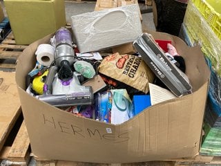 Lot 508  
            Marchington SR11 - Delivery or Collection 

                
PALLET OF ASSORTED ITEMS TO INCLUDE VAX AIR STRETCH PET MAX UPRIGHT VACUUM CLEANE...