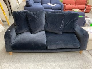 Lot 51  
            Marchington SR11 - Delivery or Collection 

                
LOAF.COM MEDIUM BEAR HUG SOFA IN LIQUORICE BLUE - ORIGINAL RRP - £1895: LOCATION ...