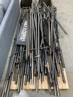 Lot 96  
            Marchington SR11 - Delivery or Collection 

                
PALLET OF ASSORTED INDUSTRIAL DISPLAY STAND COMPONENTS: LOCATION - A1 (KERBSIDE P...