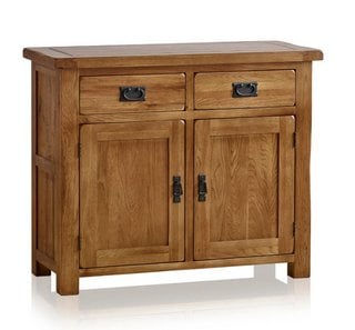 Lot 24  
            Marchington SR11 - Delivery or Collection 

                
OAK FURNITURELAND ORIGINAL RUSTIC SOLID OAK SMALL SIDEBOARD - ORIGINAL RRP £449.9...