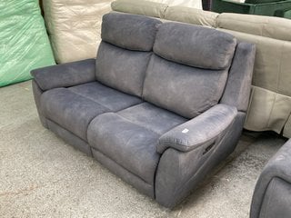 Lot 35  
            Marchington SR11 - Delivery or Collection 

                
OAK FURNITURELAND BRUNEL 2 SEATER RECLINER SOFA IN DEXTER SHADOW FABRIC - ORIGINA...