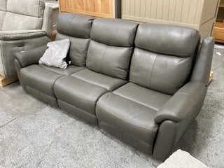 Lot 40  
            Marchington SR11 - Delivery or Collection 

                
OAK FURNITURELAND BRUNEL 3 SEATER RECLINER SOFA WITH MULTIFUNCTIONAL MIDDLE SEAT ...