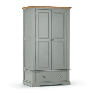 Lot 42  
            Marchington SR11 - Delivery or Collection 

                
OAK FURNITURELAND ST IVES NATURAL OAK AND LIGHT GREY PAINTED DOUBLE WARDROBE - OR...