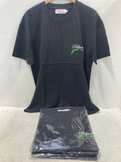Lot 1033  
            Marchington SR13 - Parcel Delivery Only 

                
5 X PELLADOR MENS T-SHIRTS IN BLACK-UK SIZES M/L: LOCATION - C15